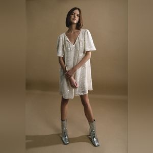 Molly Bracken Gabrielle Collection Sequin Straight Dress